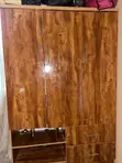 3-Kofa Wardrobe - Natural Wood - 2