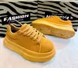 Alexandra Macqueen Brown Chunky Fashion Sneakers - 2