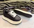 Premium TNOY TDIE Dark Chocolate Brown Chunky Fashion Sneaker - 1