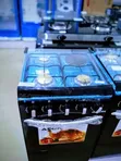AEON 4-Tashar Rufewa Mai Gas Tare da Oven & Grill - 2