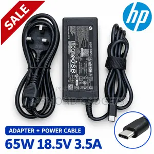 HP 65W USB-C Laptop Charger