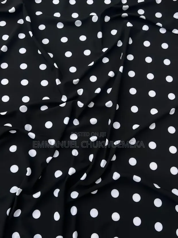 Quality Vintage Crepe Fabric - 1