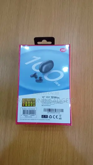 Itel BudsNeo 3 Edge TWS Earbuds - 100H Playback, Super Bass