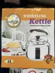 DIVYA 4L Stainless Steel Whistling Kettle - 2