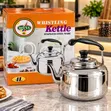 DIVYA 4L Stainless Steel Whistling Kettle - 4