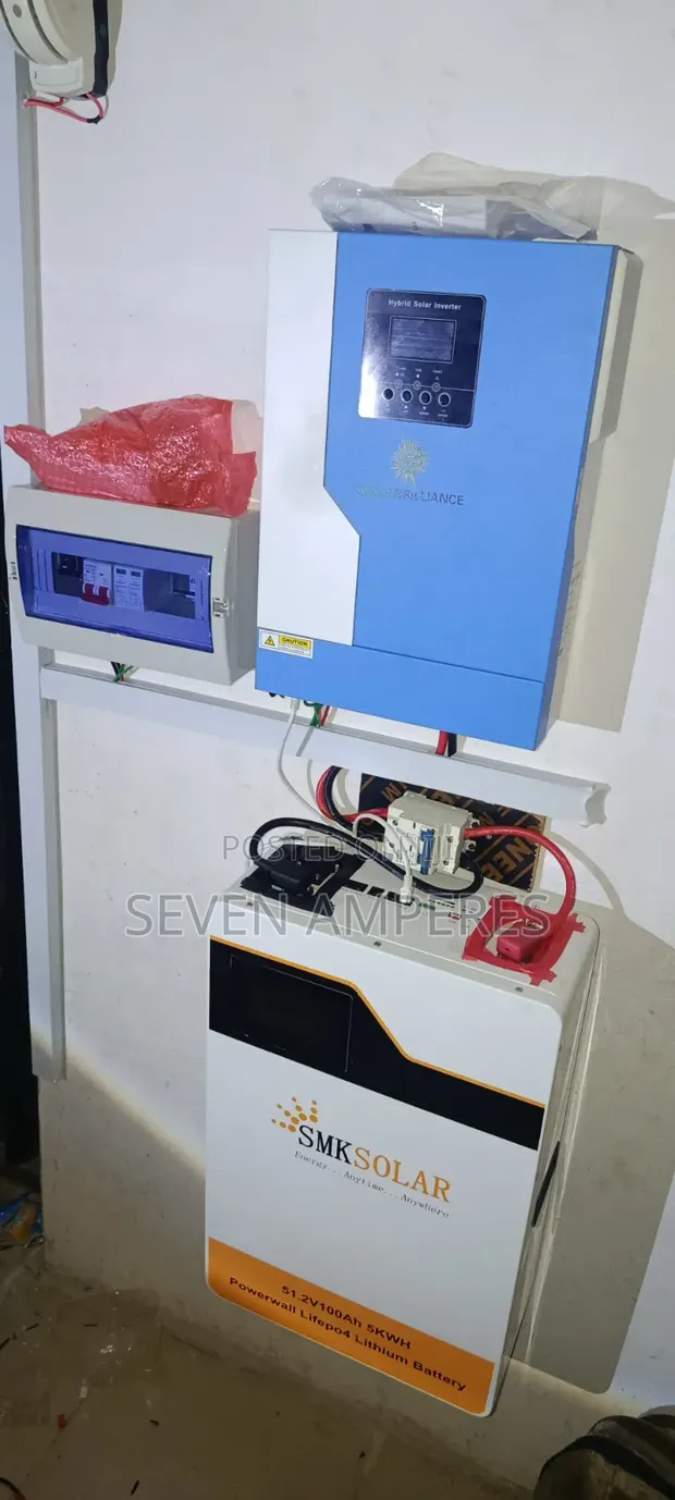 4.2kva + 5kWh Hybrid Solar System - 1