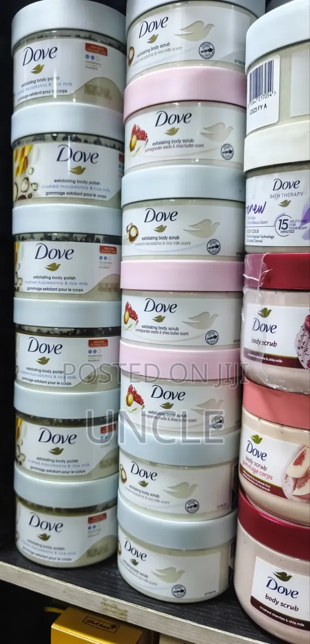 Dove Body Scrub - Mai Muhimmanci Ga Kurajen Baki - 1