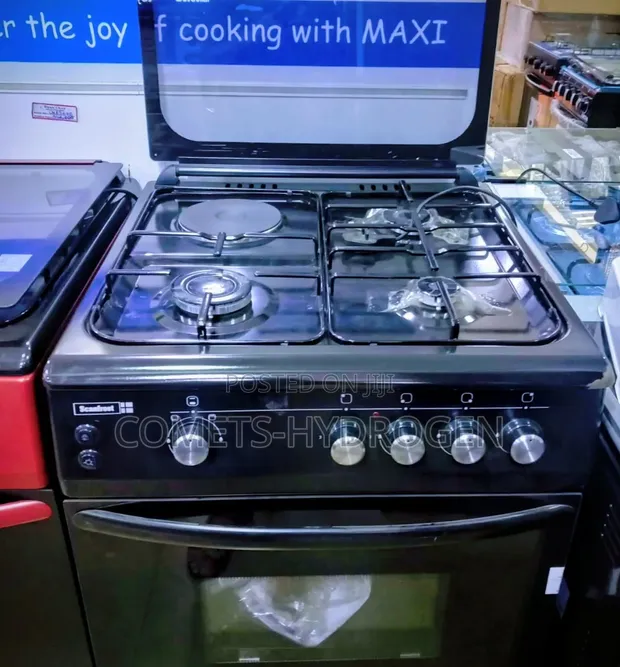 Scanfrost MAXI 3 Gas + 1 Electric Cooker with Oven - 1