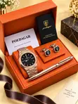 Poedagar Watch Set with Cufflinks and Pen - 3