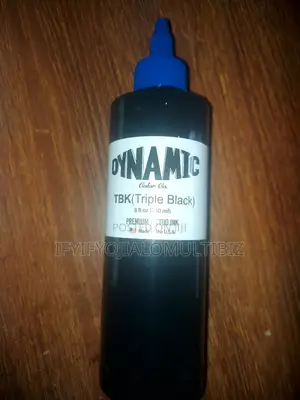 Dynamic TBK (Triple Black) Premium Tattoo Ink (240ml)