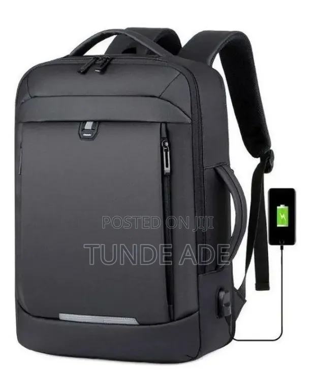 Brand New Backpack Bag - Black - 1