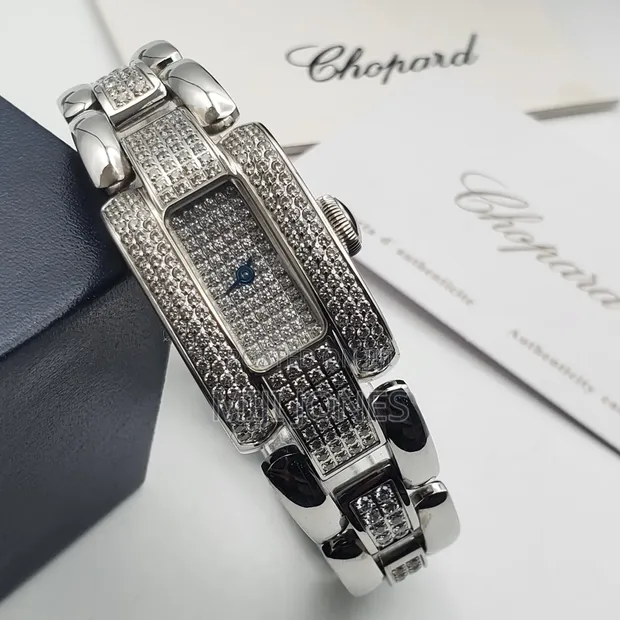 Chopard Style Iced-Out Agogon Mata - Luxury Replica - 1