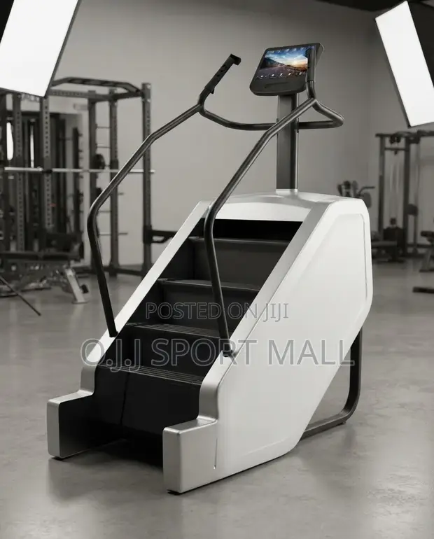 Commercial Stair Climber - 200kg Capacity Cardio Machine - 1
