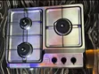 3 Burner Bakin Karfe Gas Cooker - 1