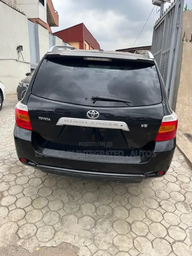 2009 Toyota Highlander Limited Black - 1