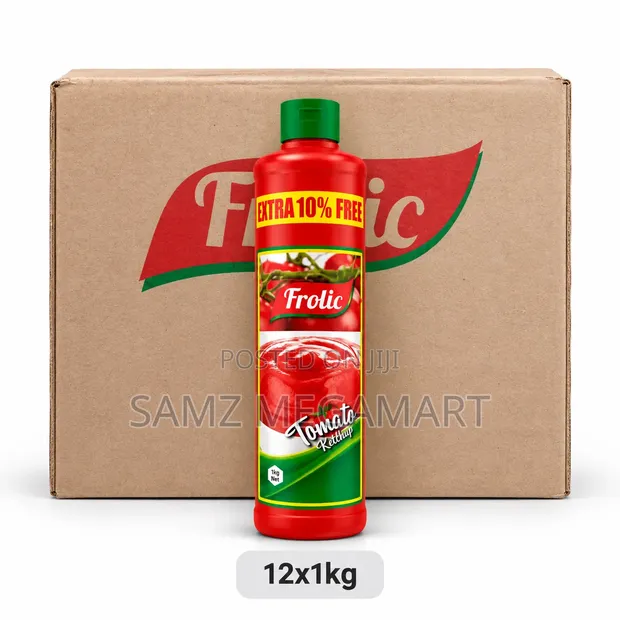 Frolic Tomato Ketchup Carton 12x1kg - 1