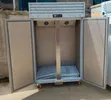 Firijin Bakin Karfe Mai Kofofi Biyu - 1