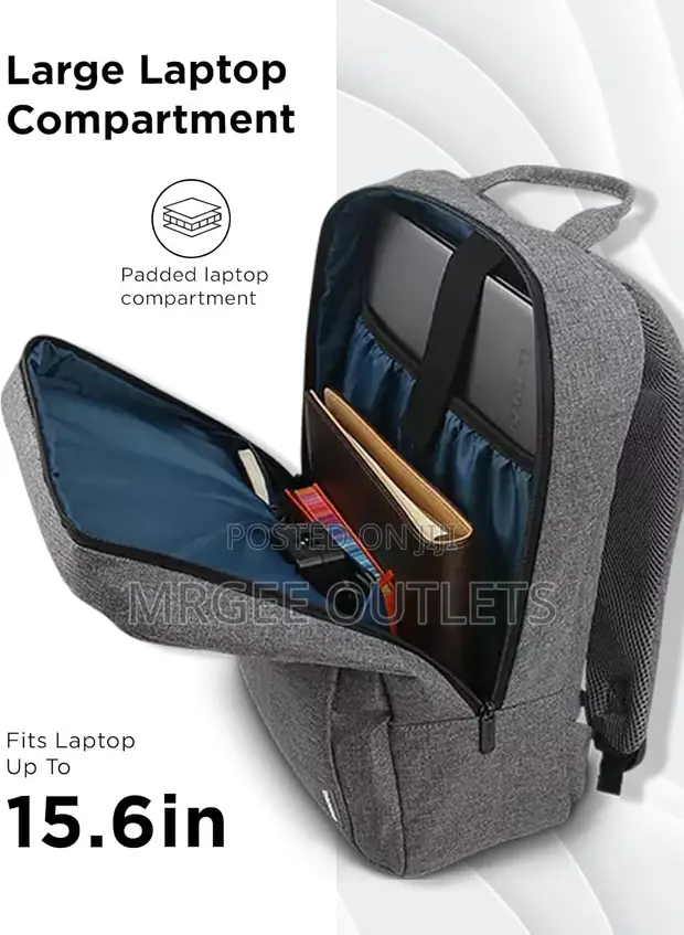 Lenovo Casual Laptop Backpack B210 - 15.6" Grey - 1
