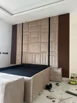 Hally Furniture Bedframe da Cladding - Sabon Samfuri - 3