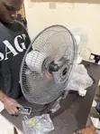 Qasa 18" AC/DC Rechargeable Wall Fan - 1