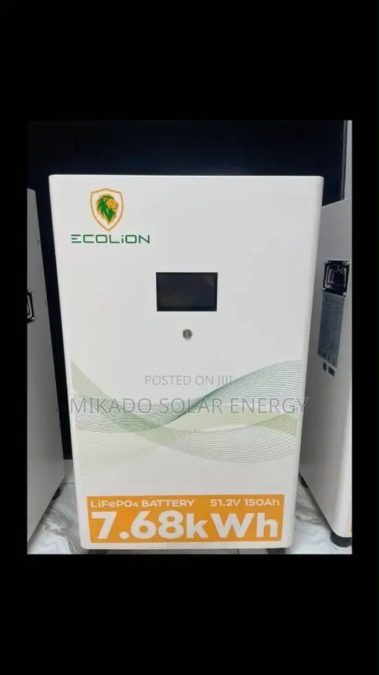 Ecolion 7.68kWh 48V Lithium Ion Baturi - 1