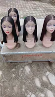 Short Bone Straight Braided Wig - 4