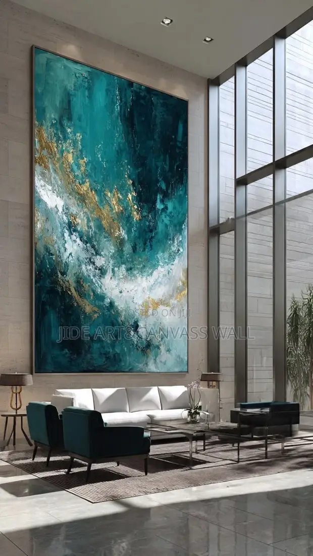 Jide Arts Canvas Painting (4ft x 7ft) - 1