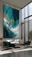 Jide Arts Canvas Painting (4ft x 7ft) - 1