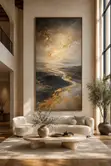 Jide Arts Canvas Painting (4ft x 7ft) - 5