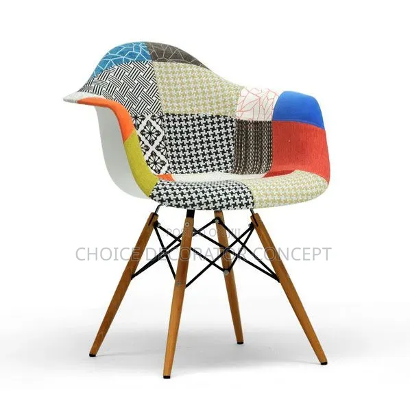 Kujerar Hannu Mai Launuka Da Yawa (Salon Eames) - 1