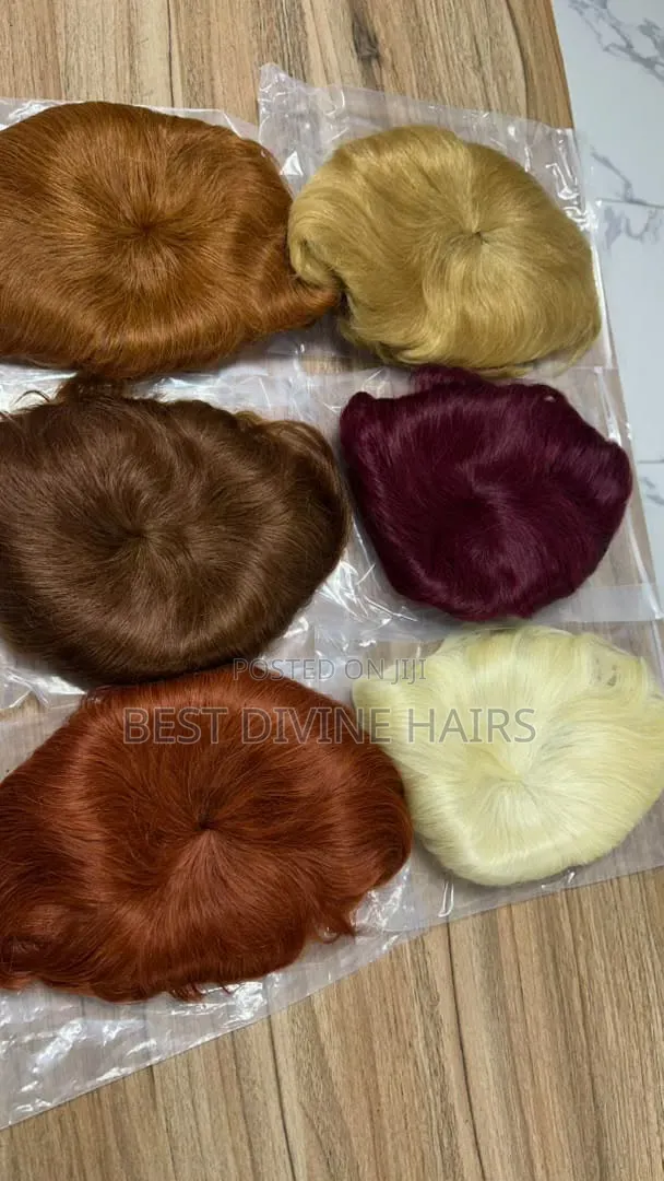 Human Hair Skull Cap Wig - 1