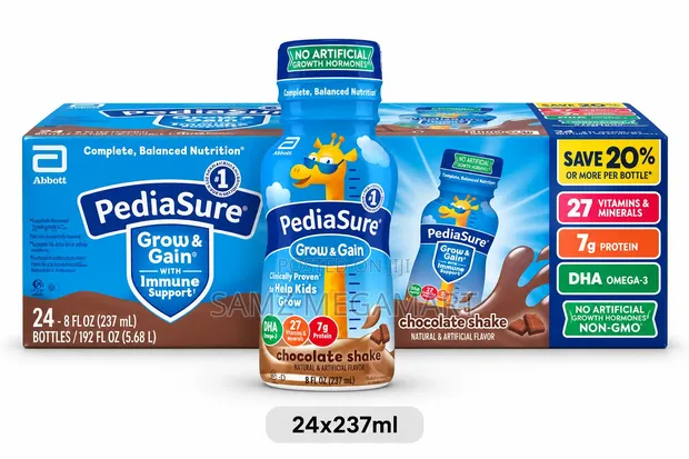 PediaSure Grow & Gain Chocolate Shake 24x237ml - 1