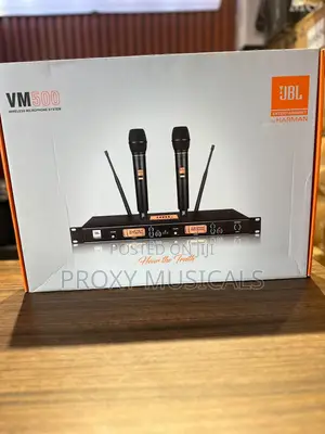 JBL VM500 Professional Dual Wireless Microphone System