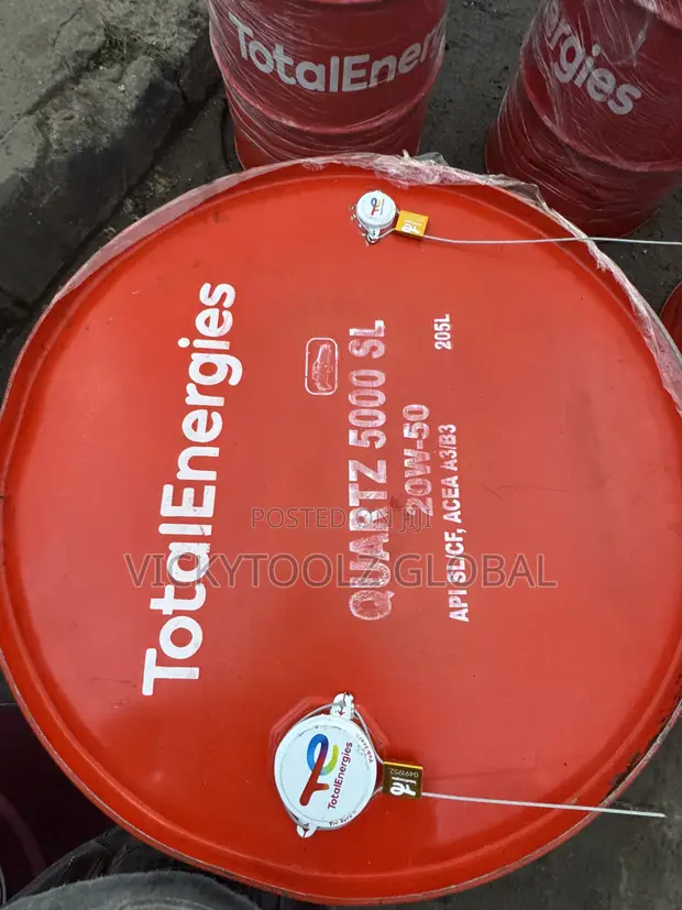TotalEnergies Quartz 5000 SL 20W-50 Drum Mai Na Inji (208L) - 1