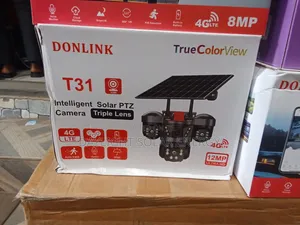 Intelligent Solar PTZ Camera with Triple Lens