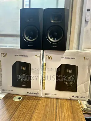 Adam Audio T5V Masu Sauraren Bidiyo masu Aiki