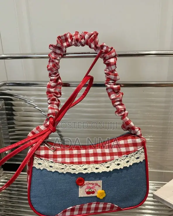 Cute Y2K Checkered Shoulder Bag - Pre-order - 1