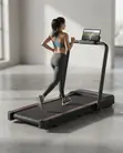 Foldable Treadmill with Adjustable Handle – 130kg Capacity - 1