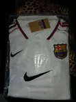 Barcelona Jersey - White, All Sizes - 3