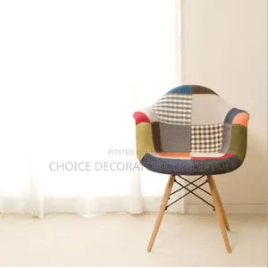 Patchwork Eames-Style Armchair