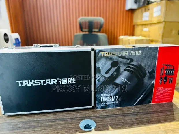 Takstar DMS-M7 Professional Drum Microphone Kit Na Guda 7 - 1