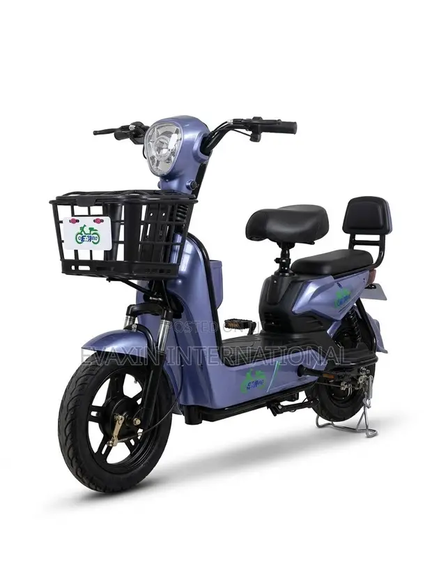 New Evaxin Electric Bike 2024 Blue - 1