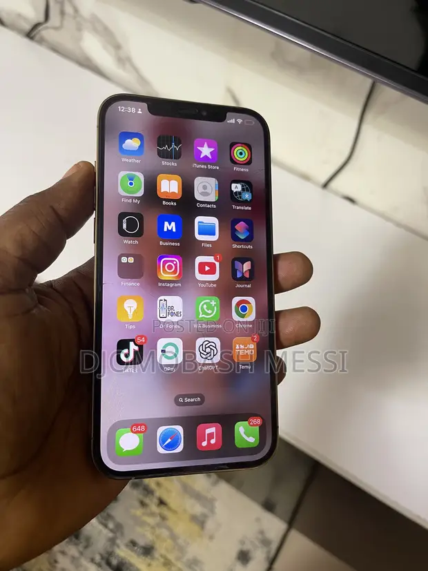 Apple iPhone 12 Pro Max 128GB Zinariya - 1