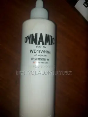 Dynamic White Tattoo Ink