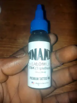 Dynamic TBK (Triple Black) Premium Tattoo Ink - 30ml