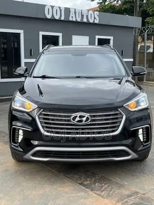 2017 Hyundai Santa Fe Limited AWD Black