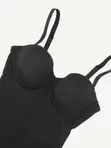 Asti Seamless Full Body Shaper tare da Push-Up Bra - 1