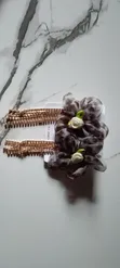 Rose Gold-Plated Earrings - 2