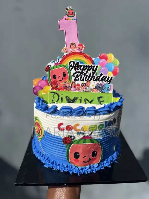 Vanilla Cake (Size 6) - 1