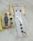 Kyawawan Kayan Kwalliya Tare da Agogo Combo - 2